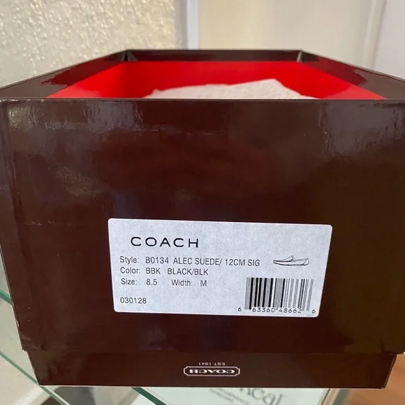 Dead stock, monogram, black suede, rubber sole, slip on, driving moccasin - Picture 3 of 4